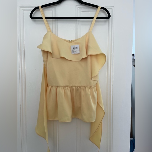 NWT Club Monaco Akua Top Yellow/Gold - 0 - Picture 3 of 14